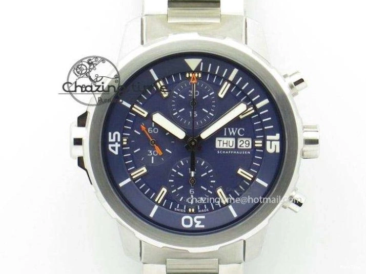 MIROTIME 0502 Mark XVIII IW327010 SS M+F 1:1 Best Edition Blue Dial on Brown Leather Strap A Resilient 7051